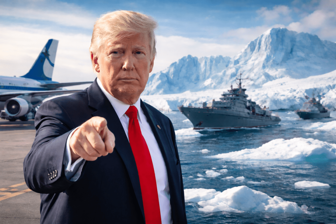 Trump tells reporters to ask in 20 days on Greenland after Venezuela military operation