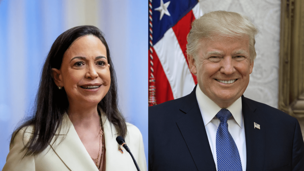 Trump meets Machado at White House as U.S. keeps stance unchanged and weighs next steps in Venezuela