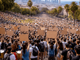 Protest draws thousands in San Francisco during nationwide strike against ICE policies