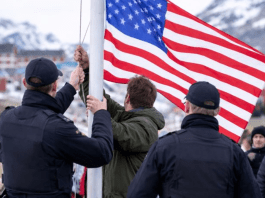 Greenland police act against German satire crew over US flag display