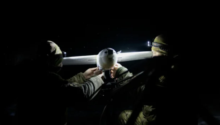 Ukraine backs drone warfare using drones to monitor front line and support operations in ongoing conflict