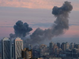 Ukraine warns of nationwide missile attack as air defenses engage threats across multiple regions