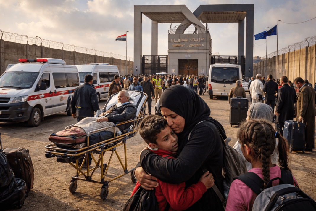 Israel reopens Rafah crossing for Palestinians to return and patients to leave Gaza