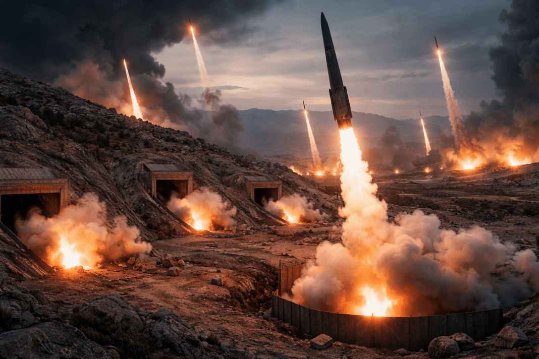 Iran deploys ballistic missiles from underground facilities increasing regional tensions