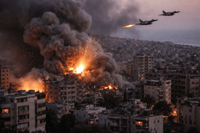 Israel intensifies Beirut airstrikes and captures Hezbollah Radwan fighters in south