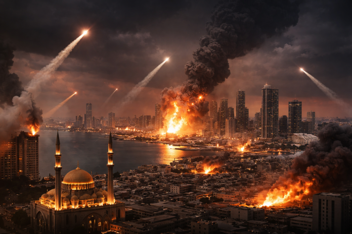 Qatar authorities confirm missile incident in Doha as air defenses move to intercept threat