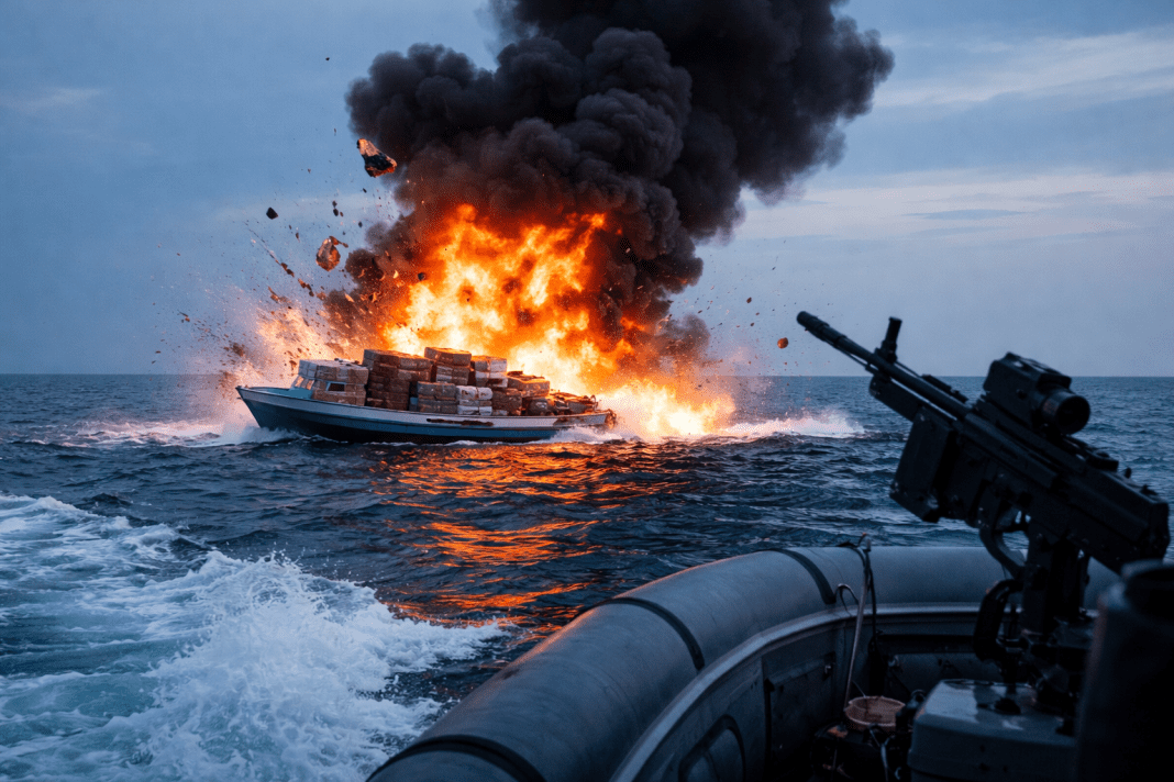 US military carries out strike on drug boat in Pacific raising death toll to 157