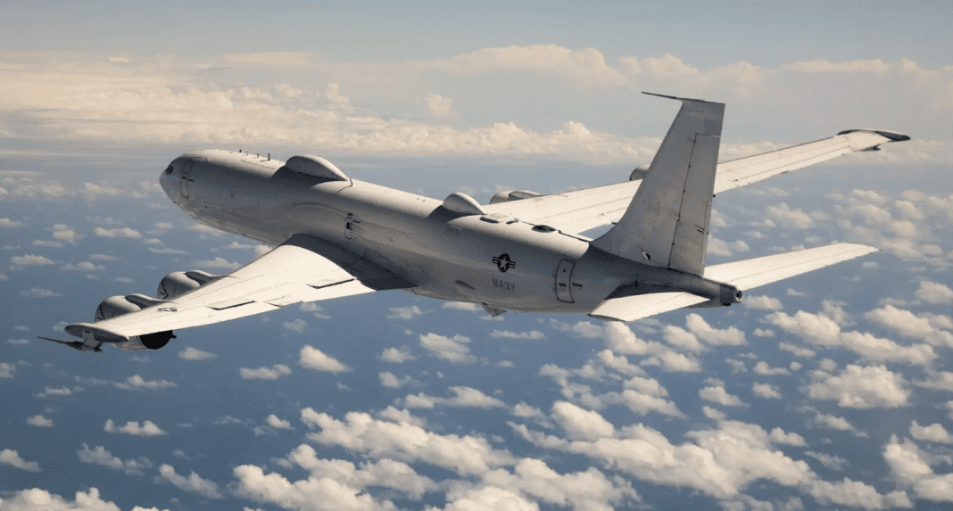 US military operates E-6B Mercury mission to maintain nuclear triad communications during emergencies