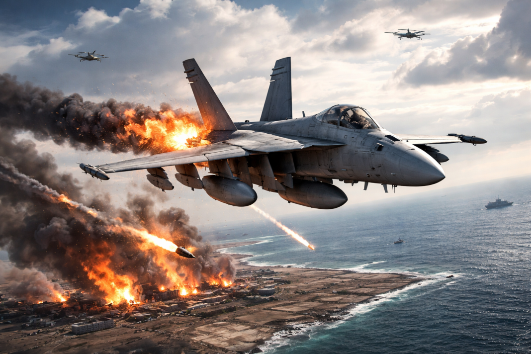 F-18 US military denies Iranian claims of a downed F-18 Super Hornet near Chabahar
