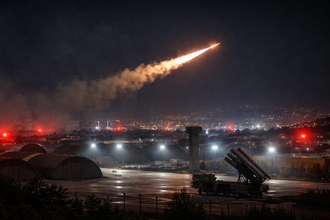 Did a missile fly over Incirlik Air Base? Viral footage fuels speculation about Iranian strike