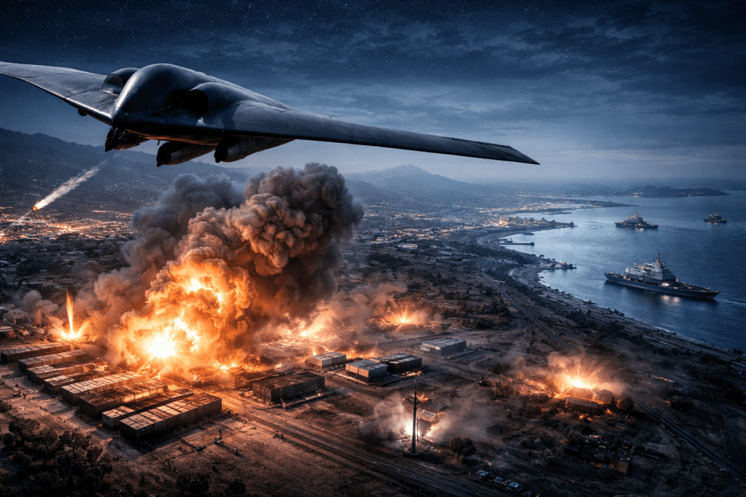 Bunker-buster bombs target a deep underground military site in Iran’s Isfahan region