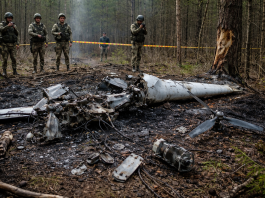 Latvia confirms a Ukrainian drone crashed in its eastern region after entering from Russia