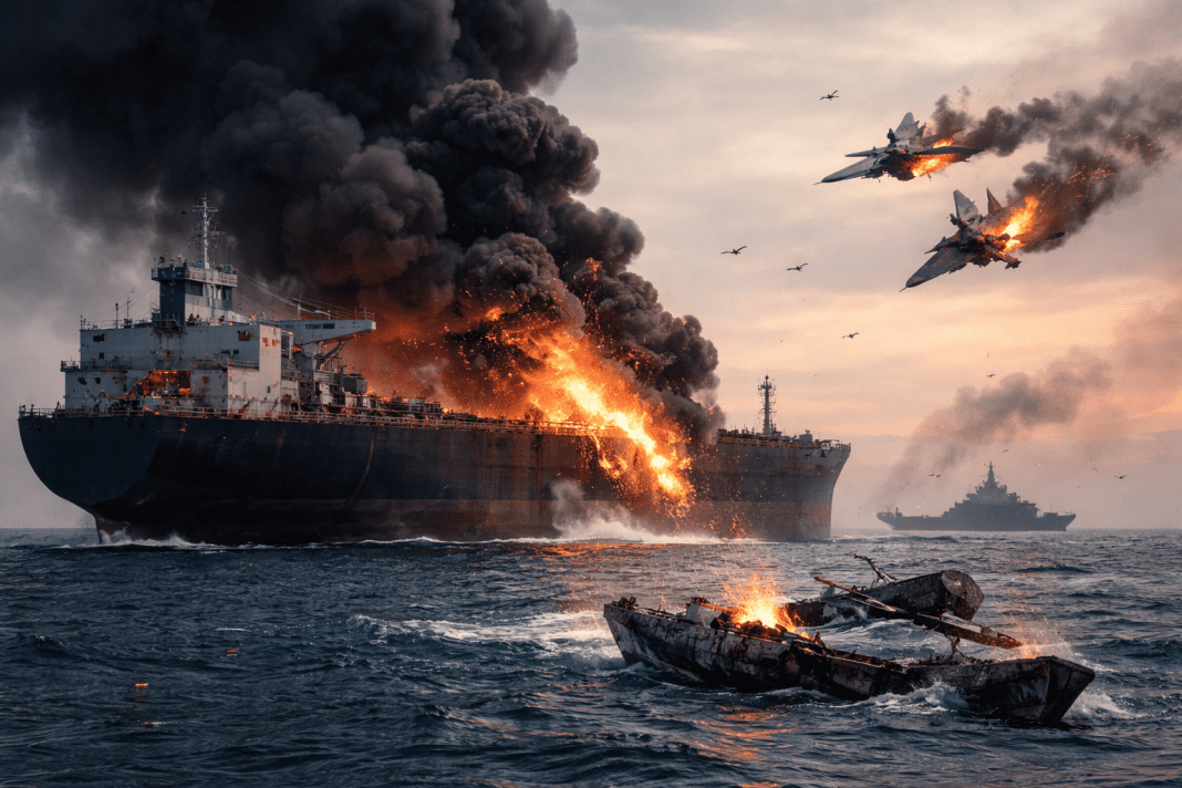 Indian crew member dies in Gulf of Oman after tanker struck amid escalating regional conflict