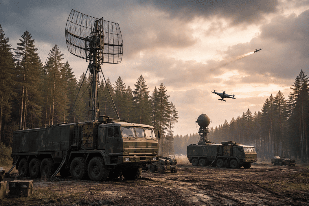 Missing Russian radar units along the Finland border raise questions about air defense strain
