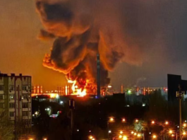 Multiple Russian oil refineries halt production after Ukraine launches a series of coordinated attacks
