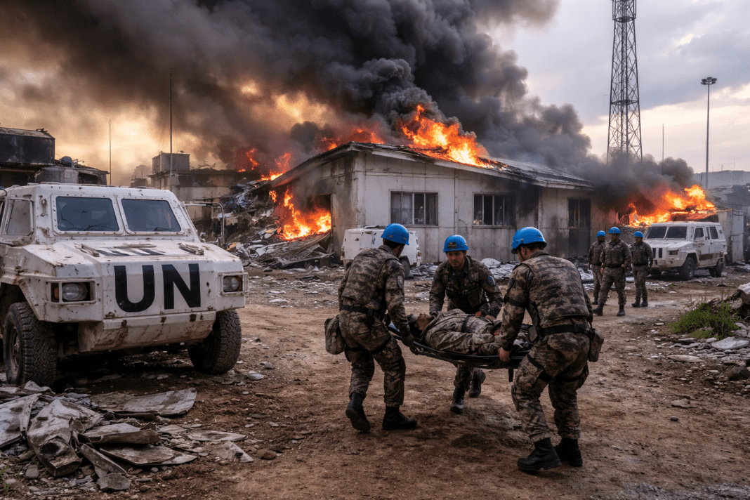 UN peacekeepers injured in southern Lebanon after Israeli shelling hits Indonesian base