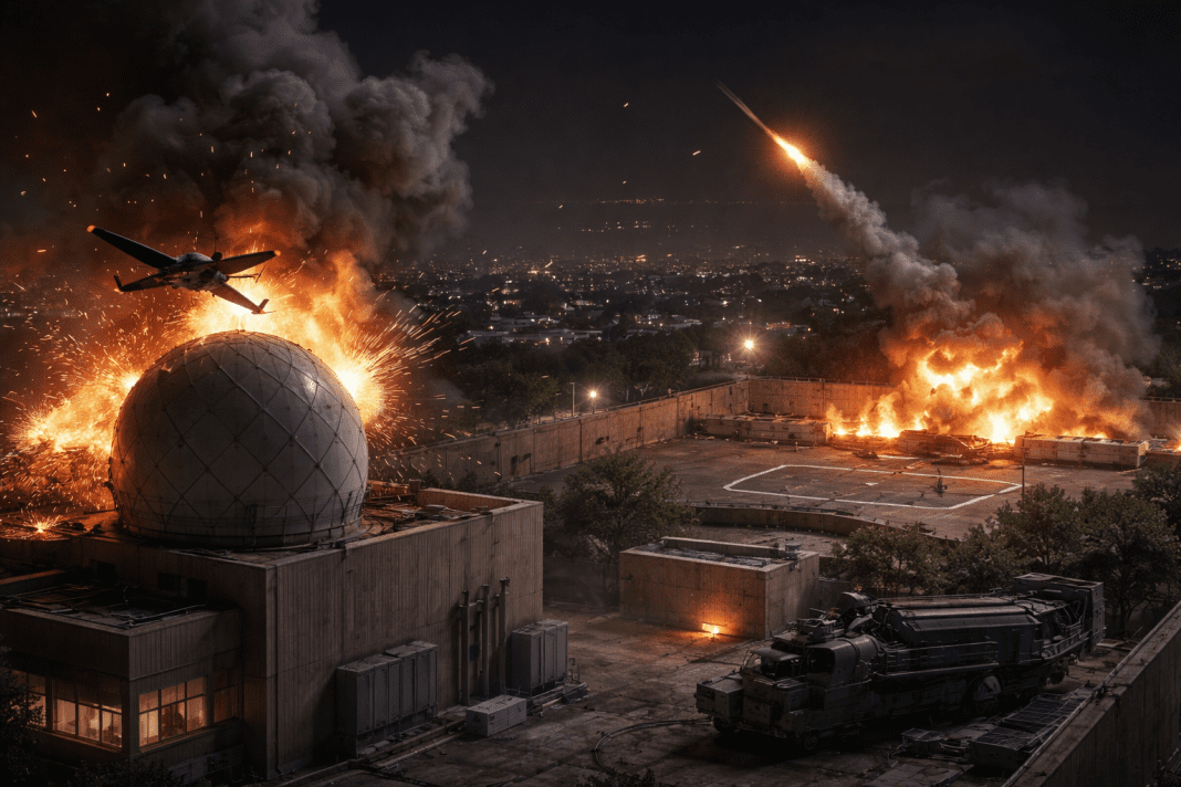 U.S. embassy in Baghdad targeted by suicide drone and missile strikes in major escalation