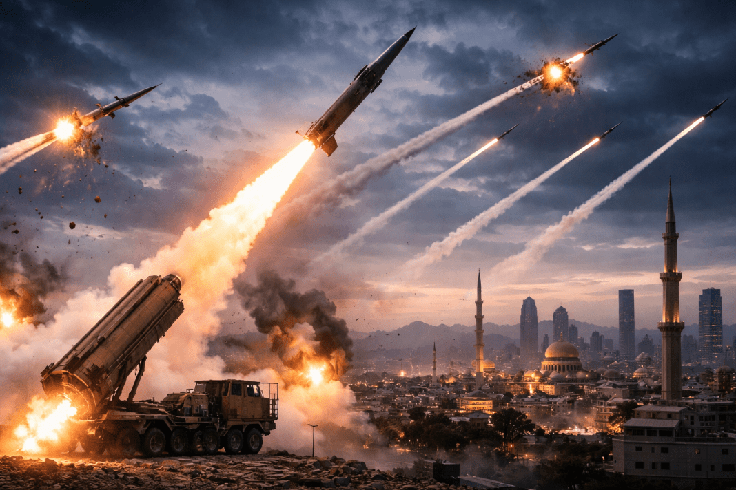 THAAD and Iranian missiles face off in a high-tech battle for the Middle East skies