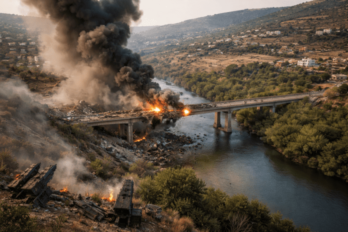 Zrariyeh Bridge hit, Tehran targeted as Israel expands strikes across the region