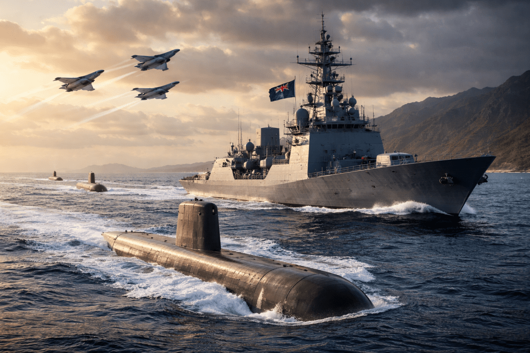 Australia plans a record 53 billion dollar defense boost as global security risks grow