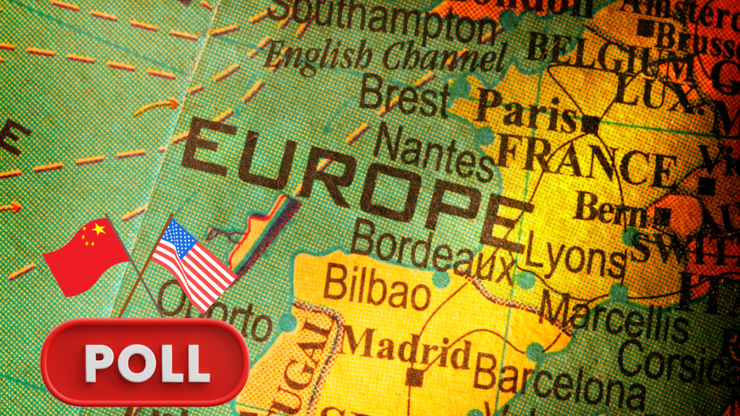 More Europeans now see the U.S. as a threat than China, a new survey reveals