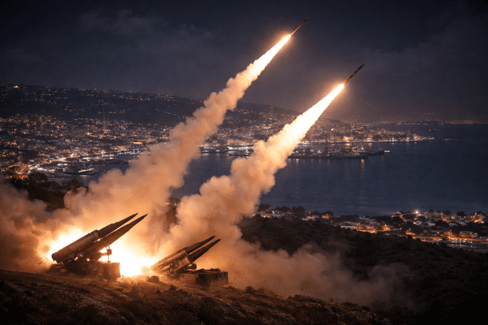 Tensions peak at the border as missiles target sensitive military facilities in the Haifa region