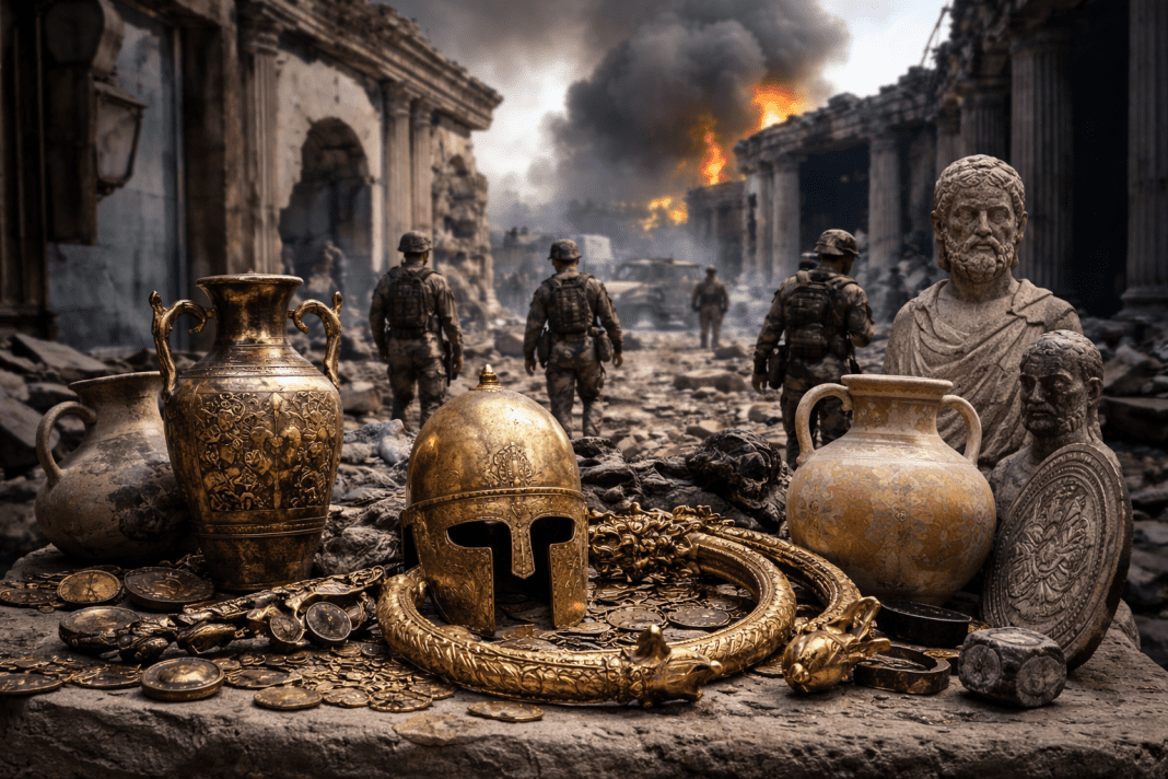 Ukraine’s military intelligence reveals a major loss of cultural heritage in occupied zones