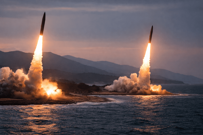 North Korea carries out a second missile test in two days toward the sea