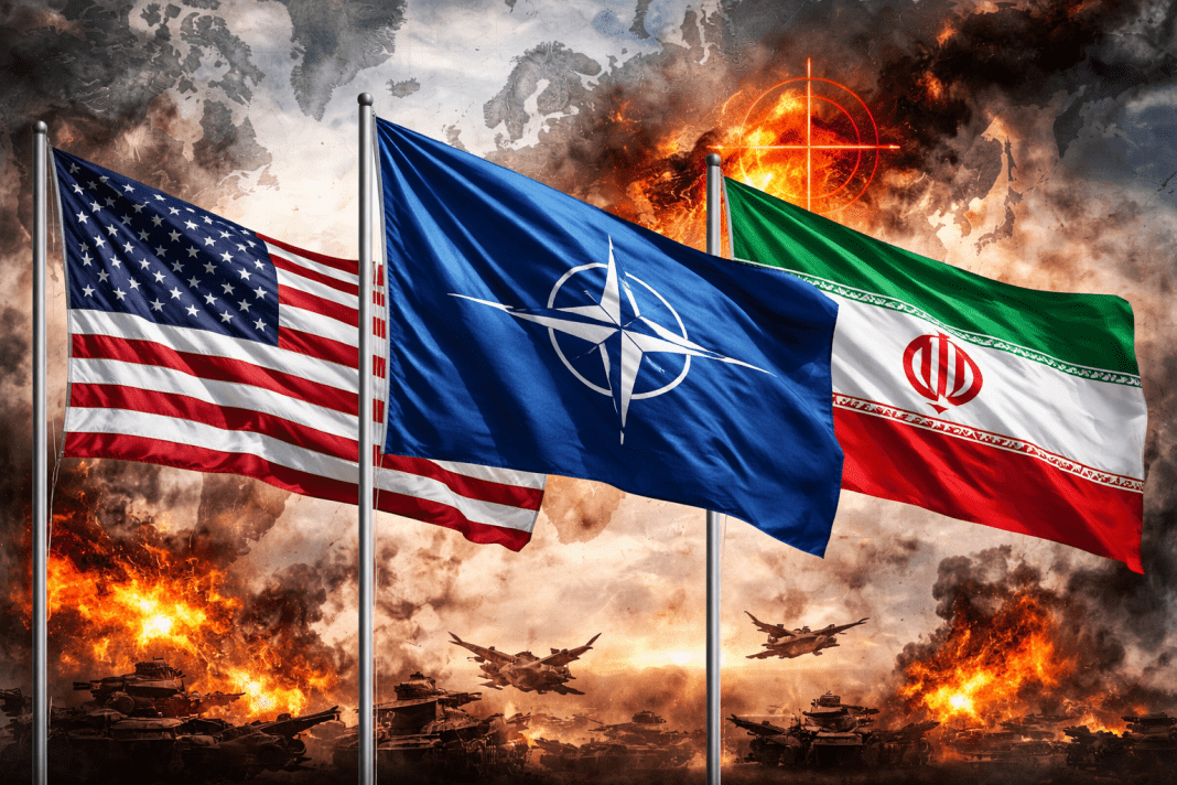 Donald Trump is questioning the future of NATO after a lack of support in Iran