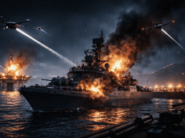 The Russian navy activates air defenses in Novorossiysk as drones reach a key warship