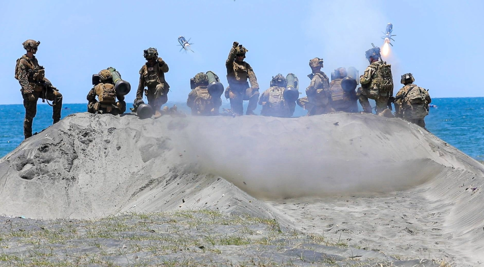 Japanese ground troops join military drills in the Philippines for the first time since World War II