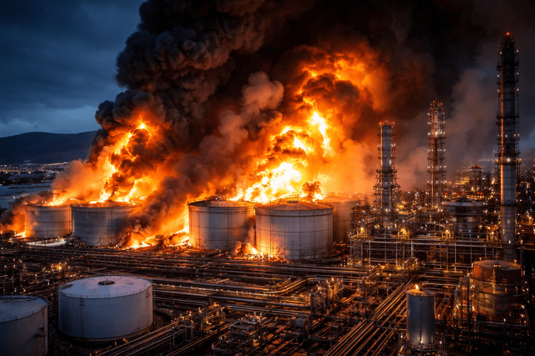 Tragedy in Tuapse as an overnight drone attack on an oil facility leads to civilian casualties